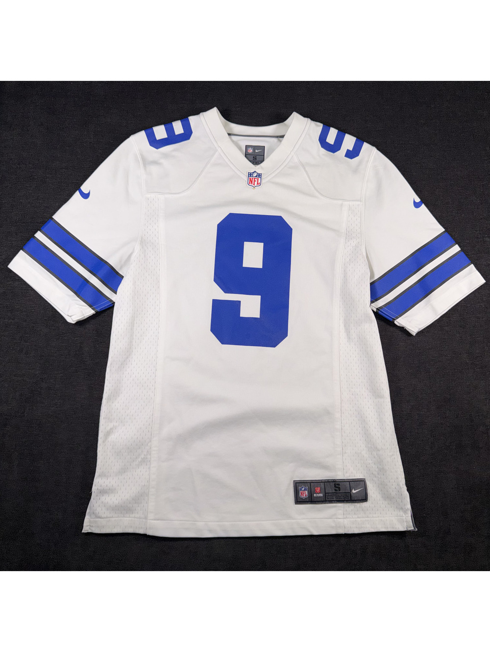 Nike NFL Dallas Cowboys #9 White Football Jersey Size Small
